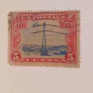 So United States 5 cent stamp antique